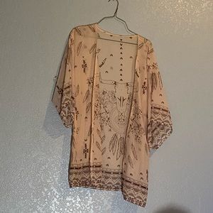 Tan cardigan